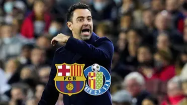 La paciencia de Xavi duró cinco minutos, la reacción del entrenador del Barcelona