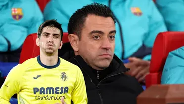 Alivio para Xavi con polémica, el árbitro salva al Barcelona contra Villarreal