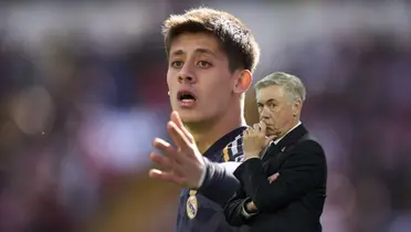 Ancelotti dio una explicación y el futuro de Arda Güler en el Real Madrid