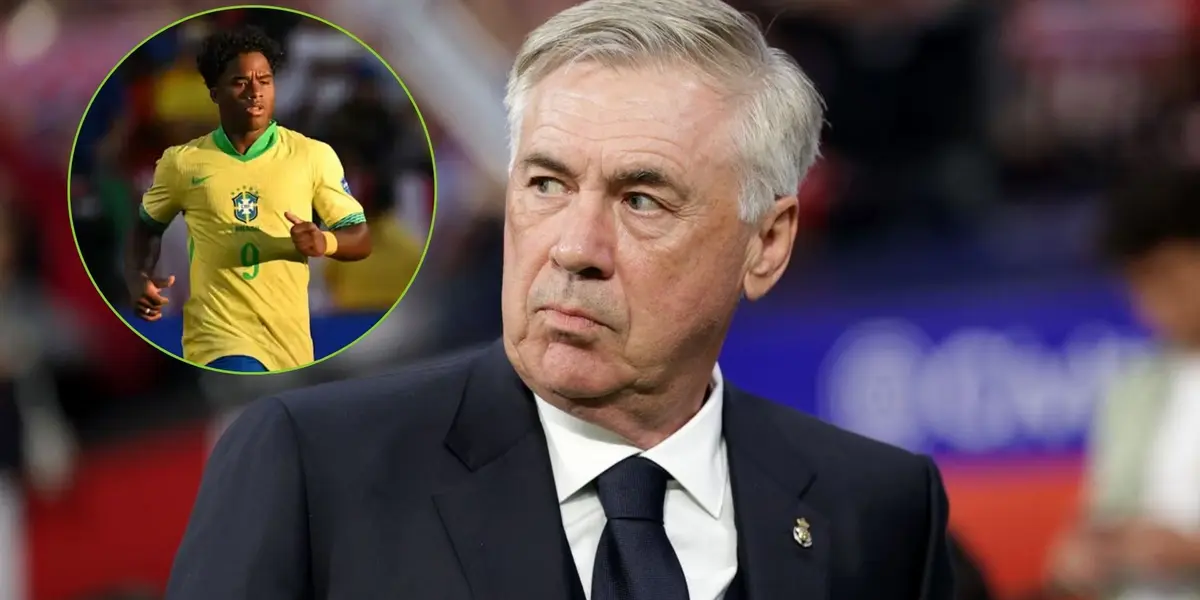 Ancelotti en el banquillo del Real Madrid. (Foto: EFE)