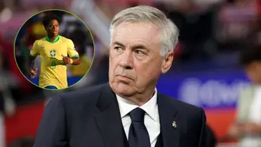 Ancelotti en el banquillo del Real Madrid. (Foto: EFE)