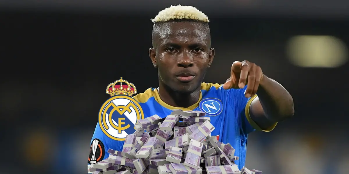Antes podría amargar al Barça, cuanto le costaría Osimhen al Real Madrid