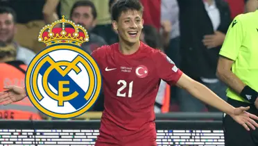 Arda Güler con la Selección de Turquía.