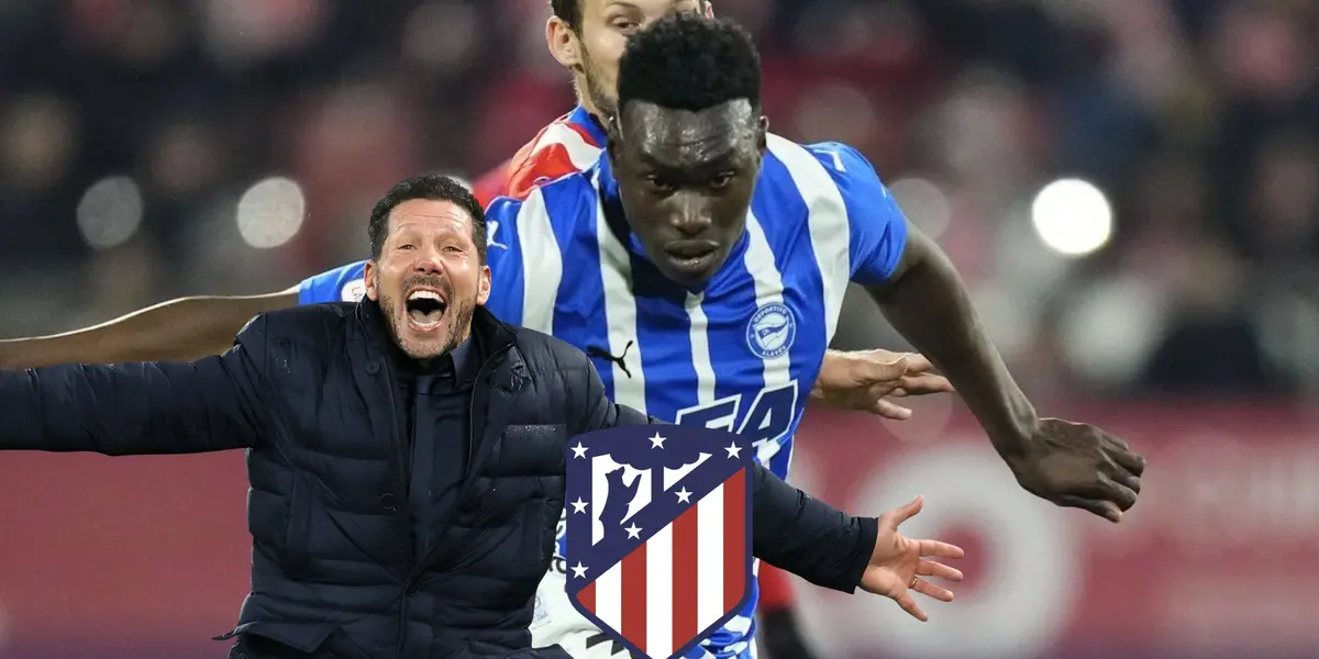 Atlético lo blindó por 100 millones, el gran elogio que recibió Samu Omorodion