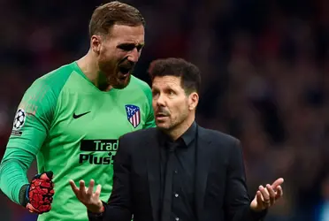 Atlético no lo puede dejar ir, Oblak salva a Simeone frente al Real Madrid
