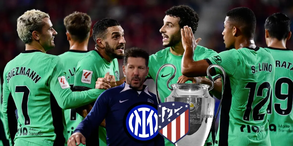 Atlético quiere la Champions, la gran sorpresa de Simeone frente al Inter