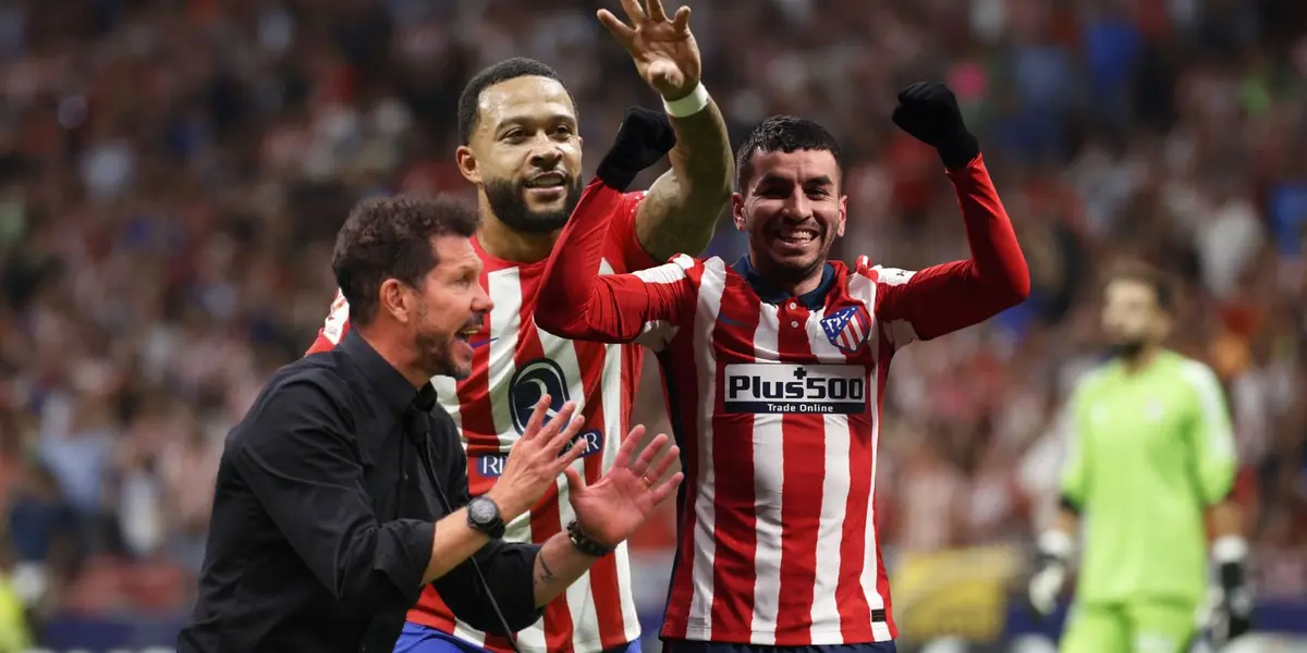 Aunque Griezmann salió enojado, Correa y Depay le dan la razón a Simeone