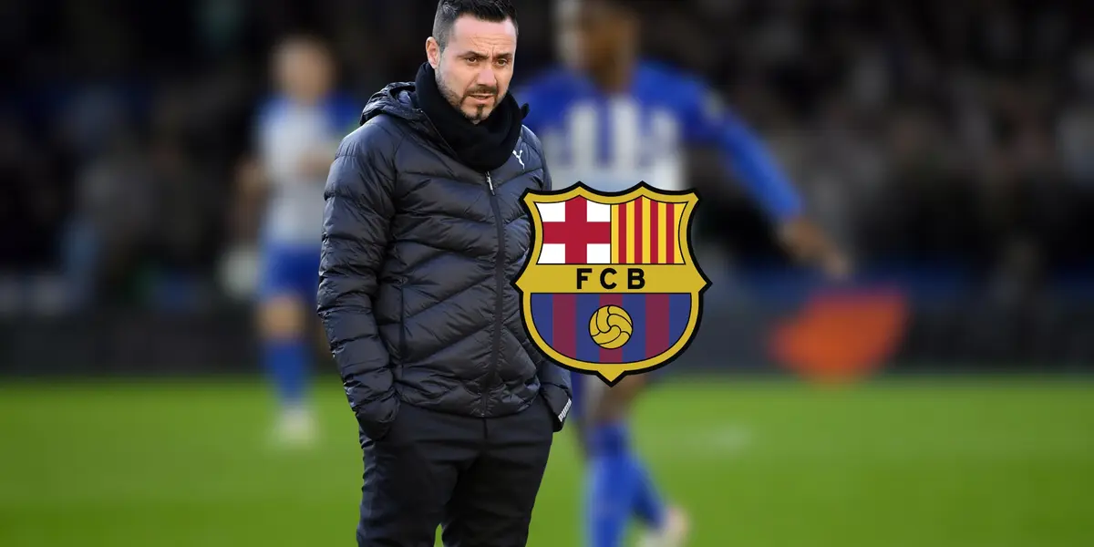 Barcelona contempla a De Zerbi, el jugador de 30 millones que vendría con él