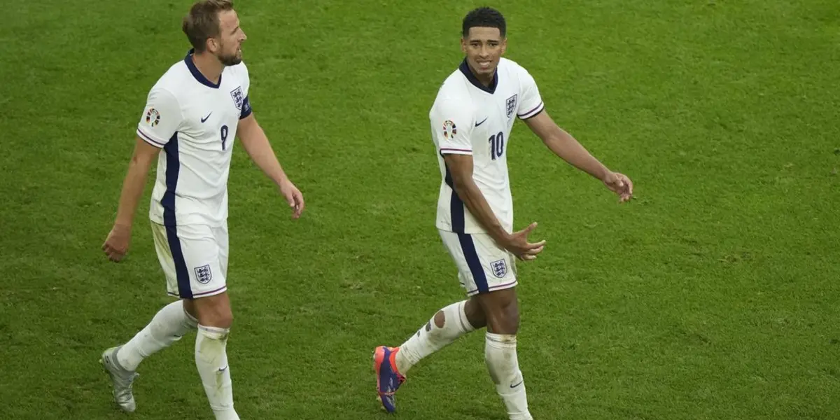 Bellingham y sus gestos ante Eslovenia. (Foto: Sport)