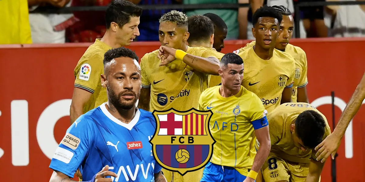 ¿Con Cristiano Ronaldo o Neymar? El jugador del Barcelona que quieren en Arabia
