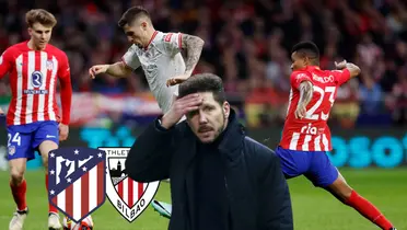 Con pelea en el final, la explicación de Simeone de la derrota del Atlético