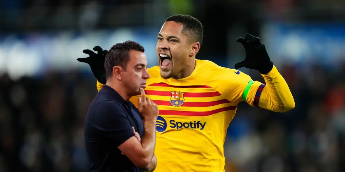 Con polémica, la roja a Vitor Roque que desató el enojo de Xavi en Barcelona