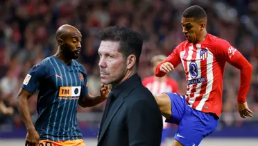 Con sorprendente reacción de Simeone, el jugador que pone en ventaja al Atleti