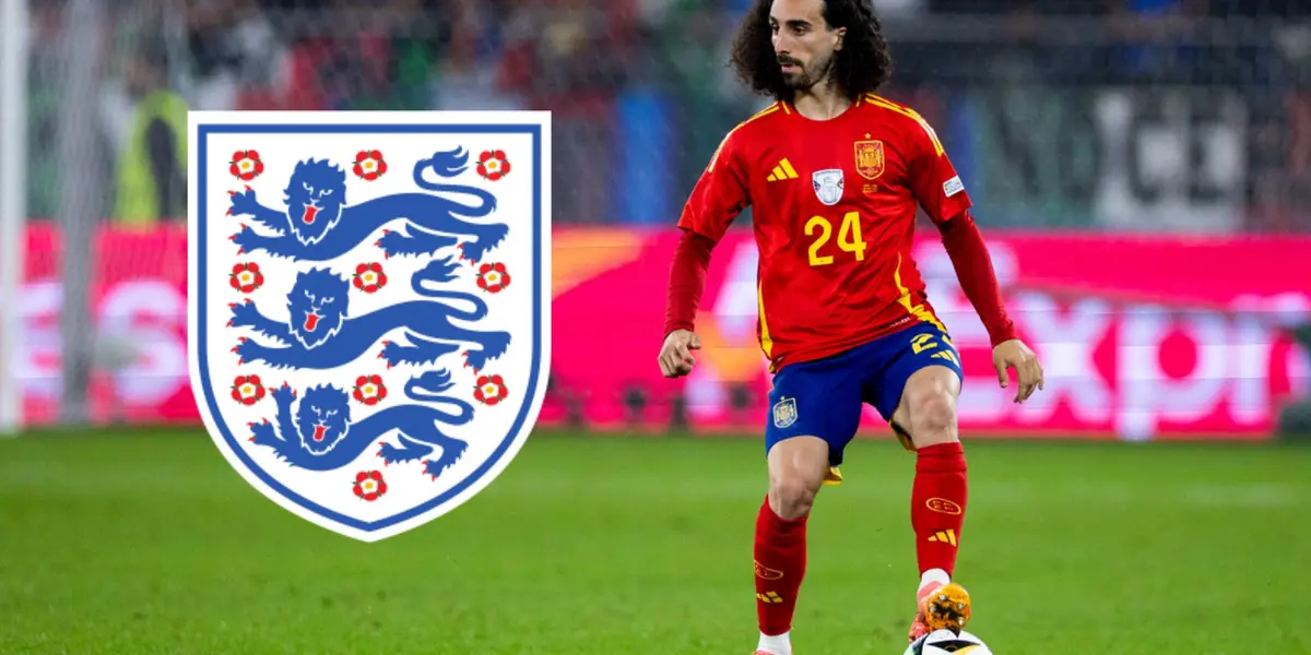 Cucurella con la camiseta de España. (Foto: EFE)