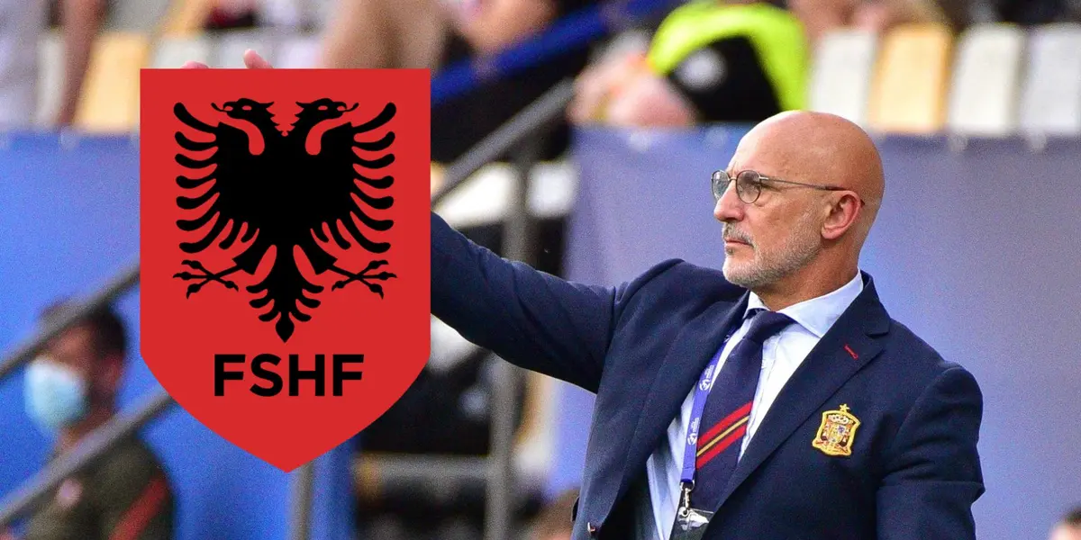 De La Fuente da indicaciones a sus jugadores. (Foto: EFE)