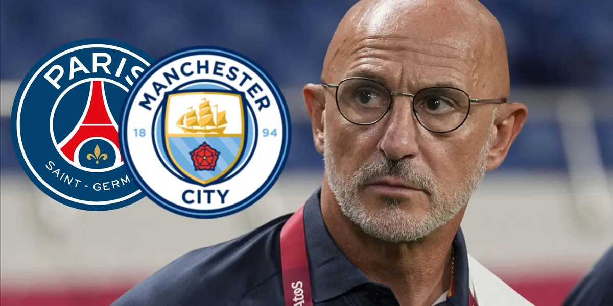 De La Fuente dirigiendo a España.