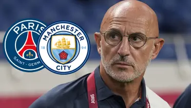 De La Fuente dirigiendo a España.