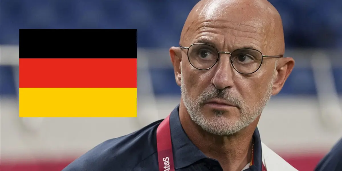 De La Fuente en el banquillo de España. (Foto: EFE)