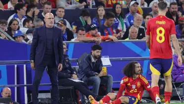 De La Fuente mira a Fabián con preocupación.