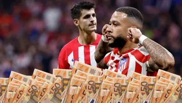 Deberá suplantarlo, la millonaria diferencia de salario entre Depay y Morata