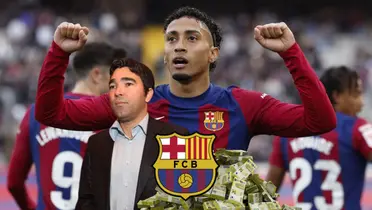 Después de brillar contra Getafe, el precio que Barcelona le puso a Raphinha