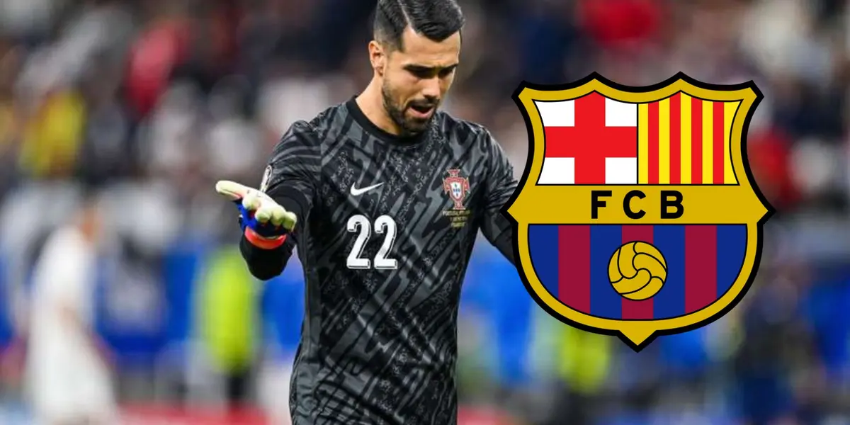 Diogo Costa en el partido ante Eslovenia. (Foto: profimedia)