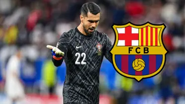 Diogo Costa en el partido ante Eslovenia. (Foto: profimedia)