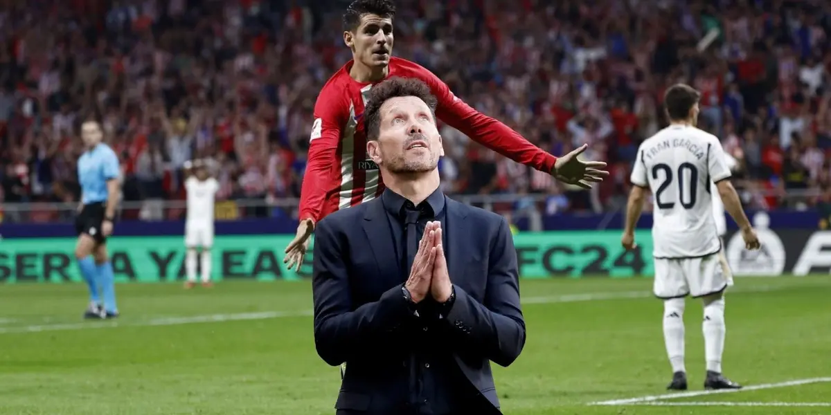 El Atlético ultima detalles para enfrentar al Barcelona.