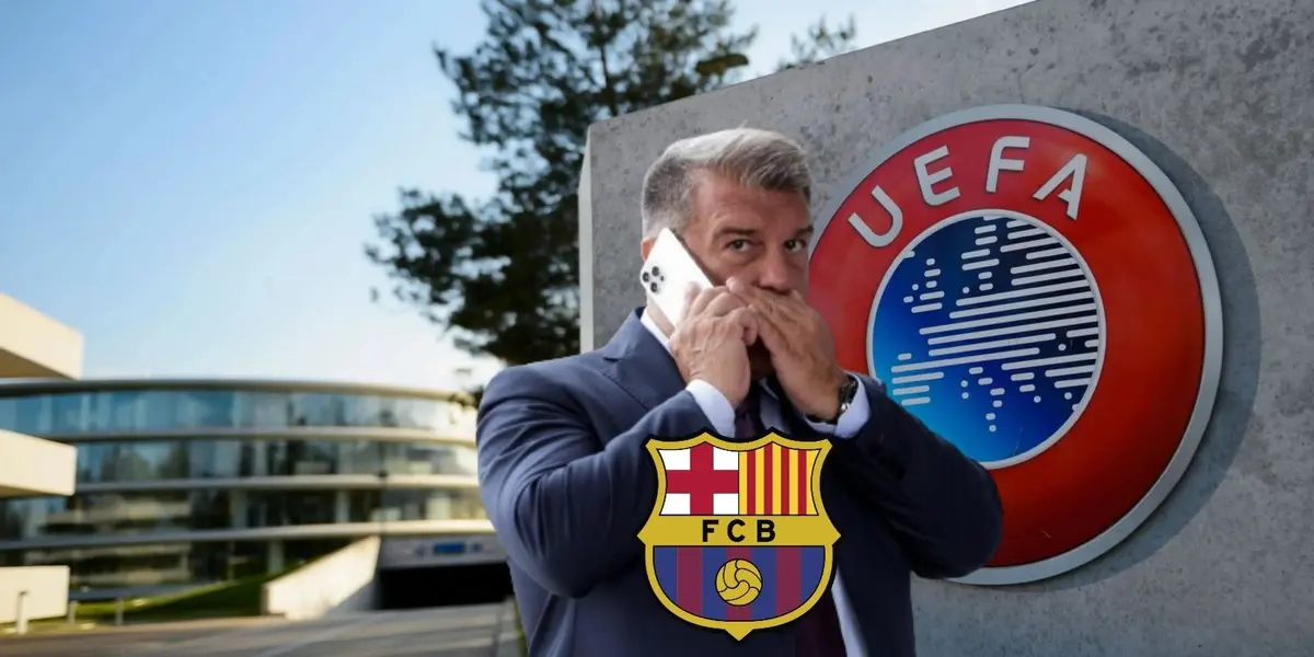 El Barcelona no tiene la mejor relación con la máxima entidad del fútbol europeo