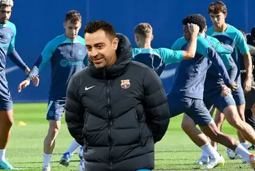 El Barcelona se entrena pensando en el partido del sábado.