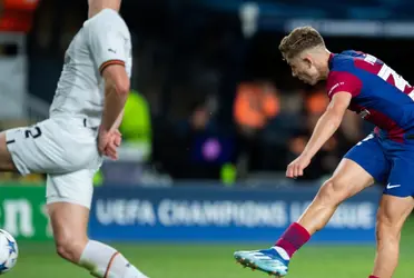 El Barcelona se va al descanso ganando por 2 a 0.