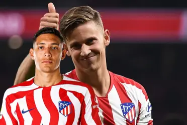 El colchonero se pone en ventaja en el Metropolitano.