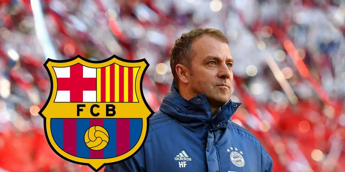 El entrenador alemán con la chaqueta del Bayern Múnich.