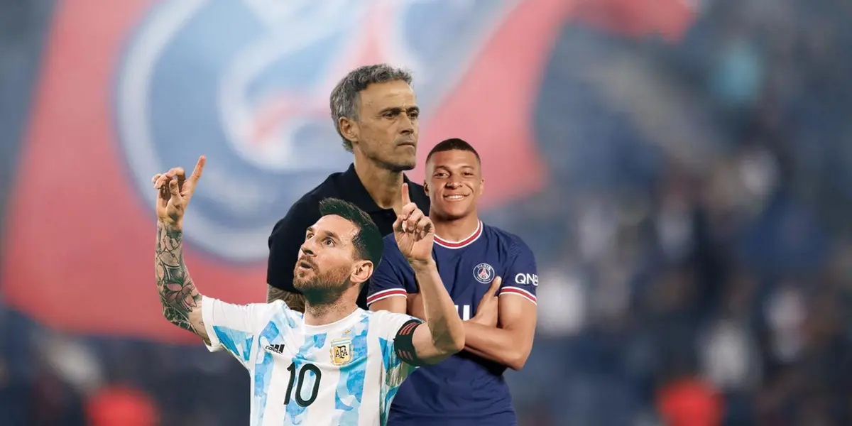 El entrenador del PSG habló sobre el francés después del triunfo de su equipo