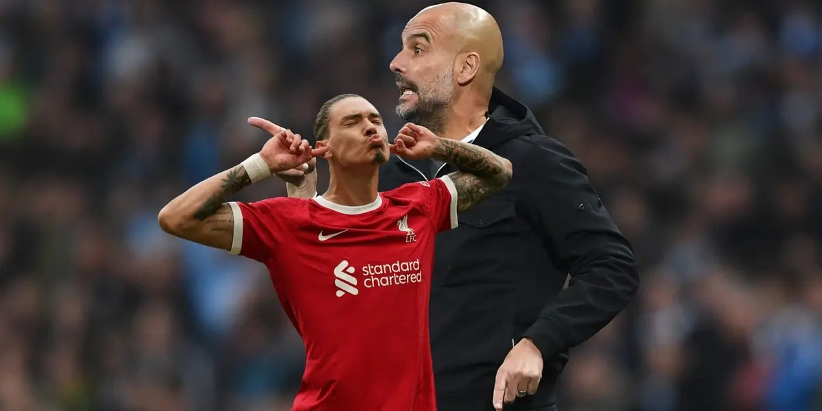 El entrenador español tuvo un encontronazo con el centro delantero del Liverpool.