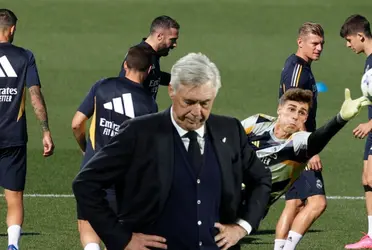 El equipo de Ancelotti ultima detalles para enfrentar al Valencia.