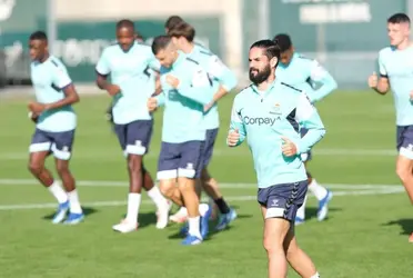 El equipo de Pellegrini ya prepara una importante semana.