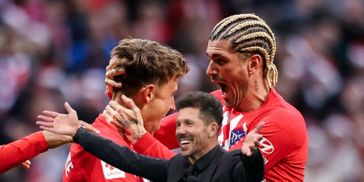 El equipo de SImeone ganó por 1 a 0 y sufriendo