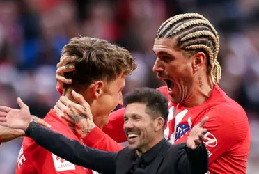 El equipo de SImeone ganó por 1 a 0 y sufriendo