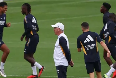 El Real Madrid ultima los detalles para el partido del sábado en Montjuïc.