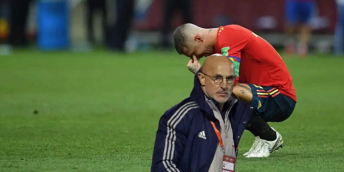 El seleccionador español habló muy claramente sobre el futuro del zaguero.