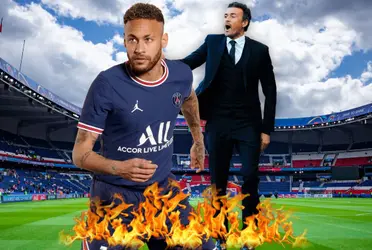 El técnico español tomó la decisión de no contar con el crack brasileño para esta temporada y este cada vez está más cerca del Barcelona.