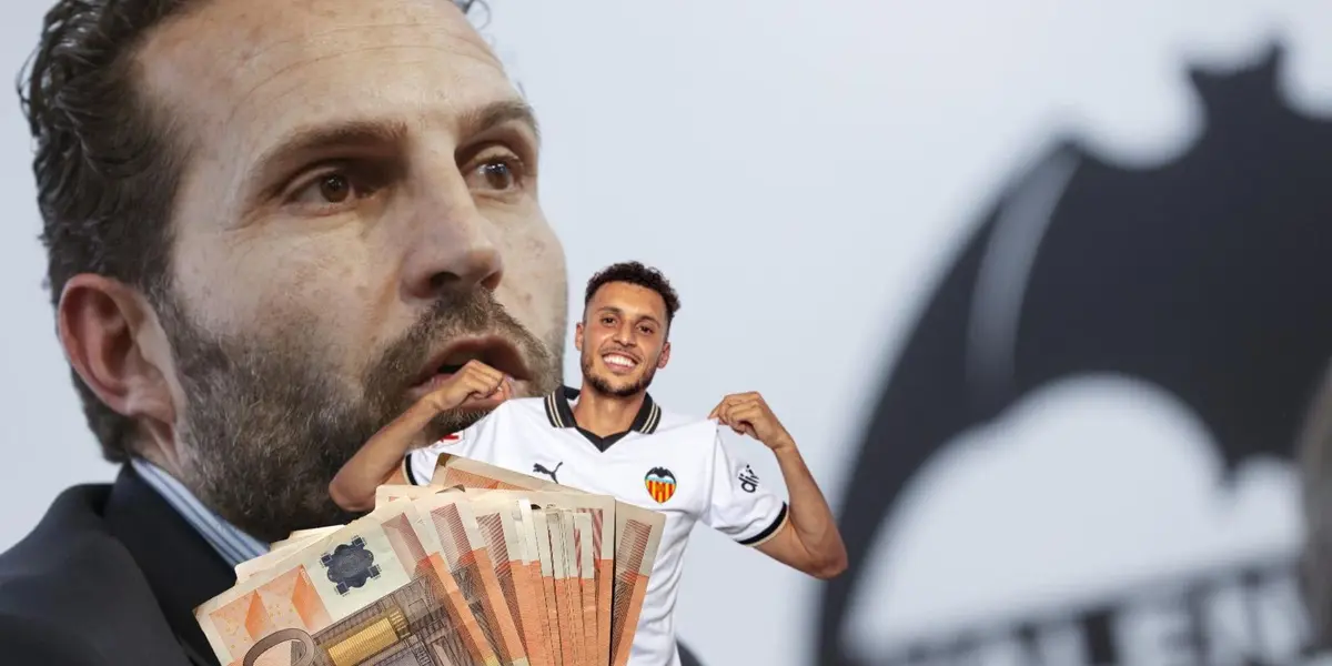 El Valencia ya prepara el partido contra el Almería y disfruta de una de sus joyas.