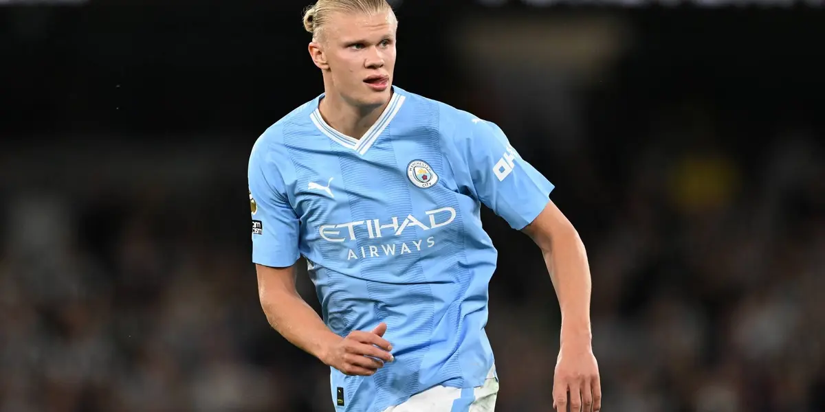 Erling Haaland, futbolista del Manchester City, es objetivo del Real Madrid