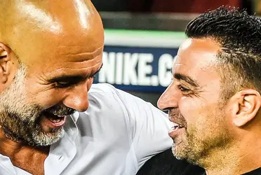 Es jugador del Manchester City y con Pep de intermediario, Xavi podría tenerlo en en sus líneas