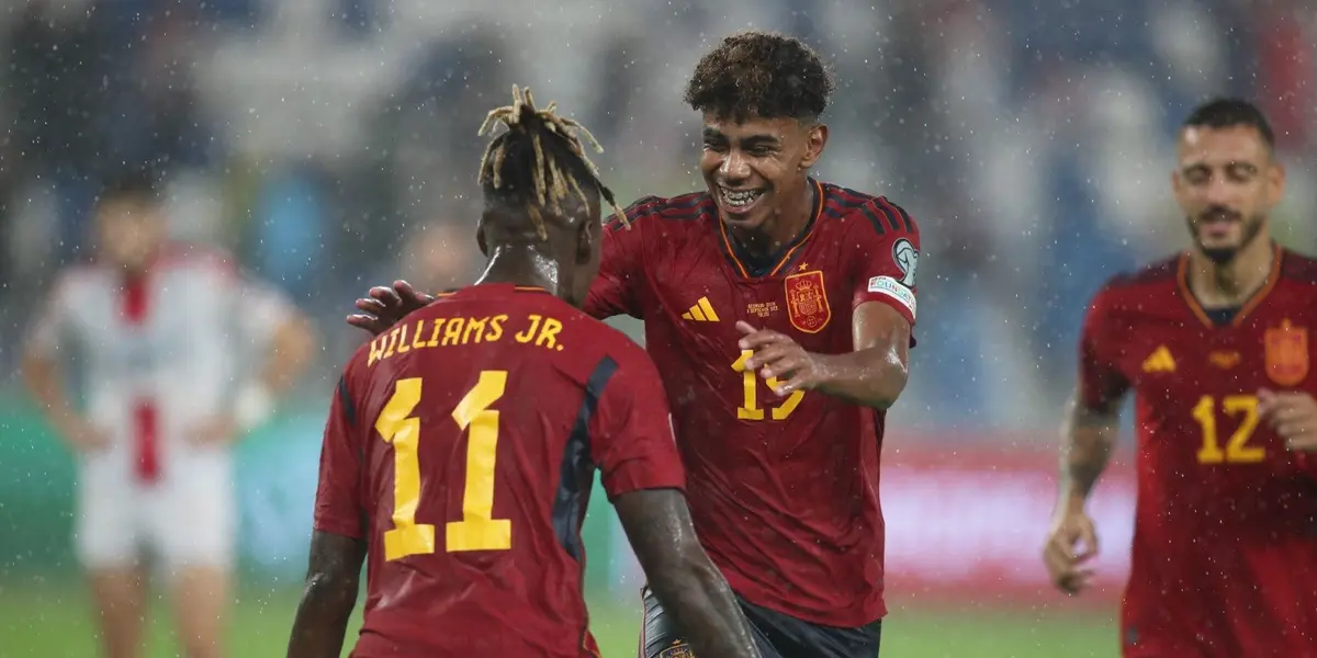 España se llevó el triunfo por 7 a 1 en su visita a Georgia y se acomoda en la clasificación a la Eurocopa.