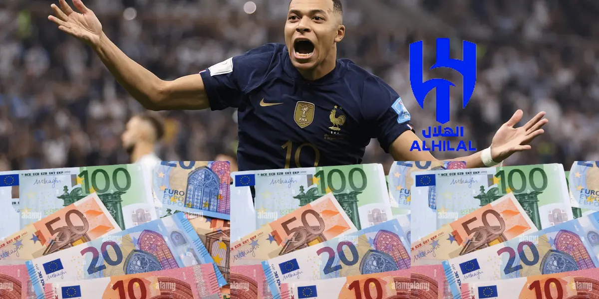 Está fuera de nuestra imaginación todo el dineral que ganaría el francés. Luego puede irse gratis al Real Madrid