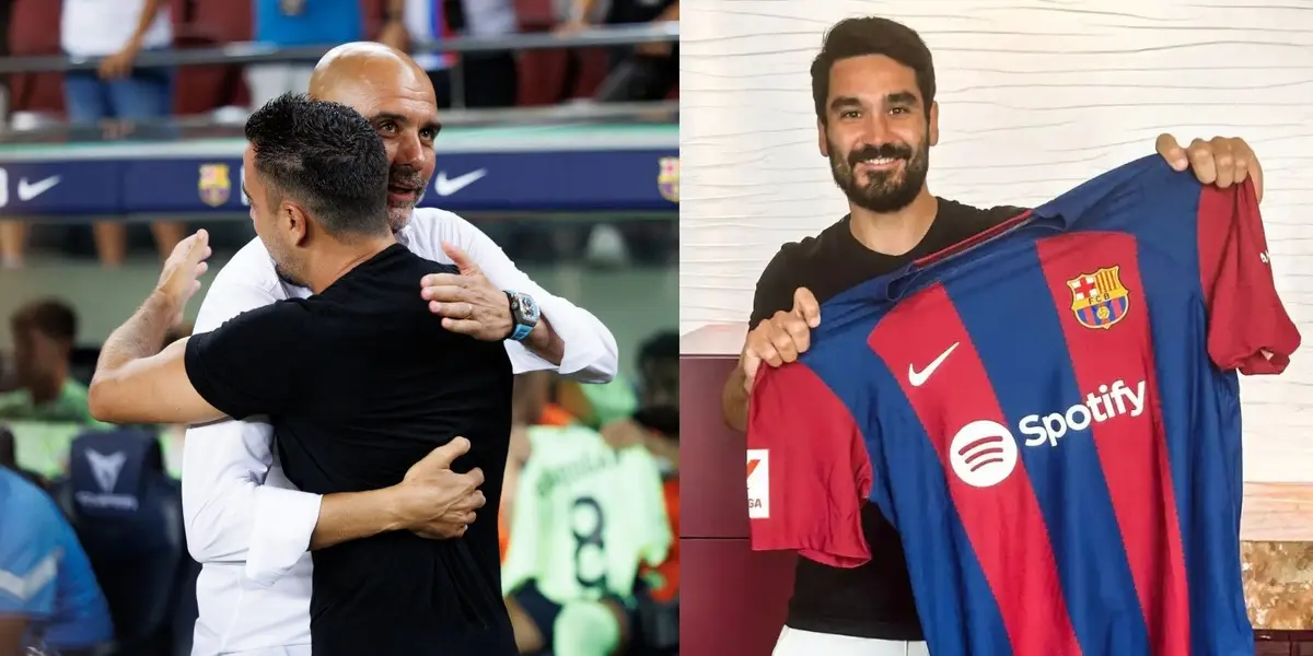 Esto hizo que la hierva la sangre a Guardiola contra Xavi Hernández.