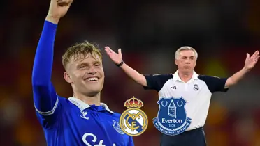 Everton le sube el precio, lo que debería pagar el Real Madrid por Branthwaite