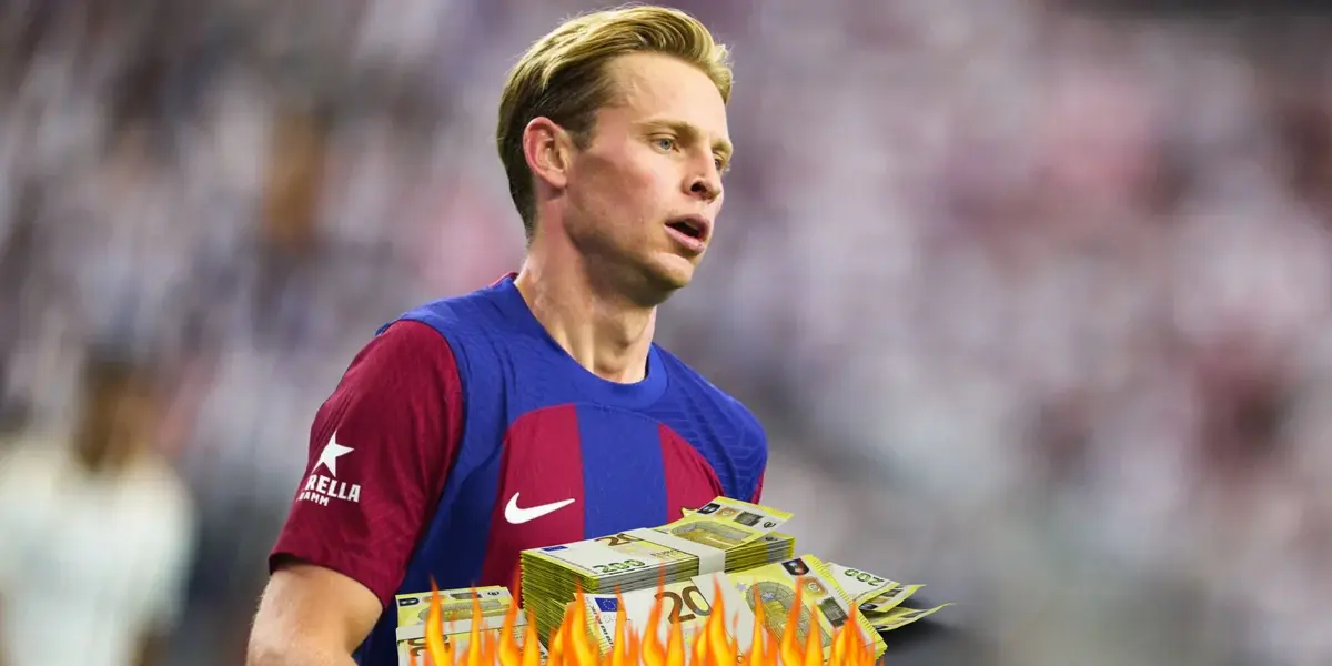 Gana 24,80 millones, el nuevo salario que Barcelona le ofrece a Frenkie de Jong
